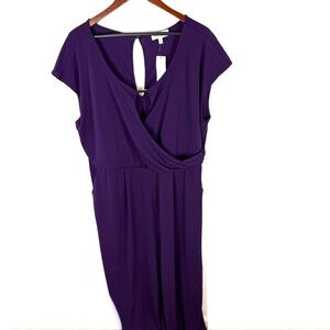 Gilli Stitch Fix Betania Surplice Neckline Jumpsuit NWT